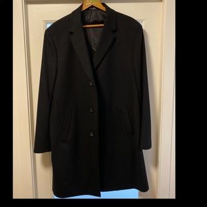 Kenneth Cole wool blend Overcoat slim fit size 44R